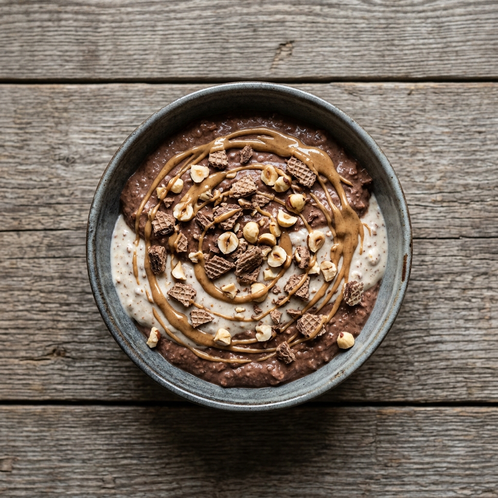 High Protein Kinder Bueno Bowl