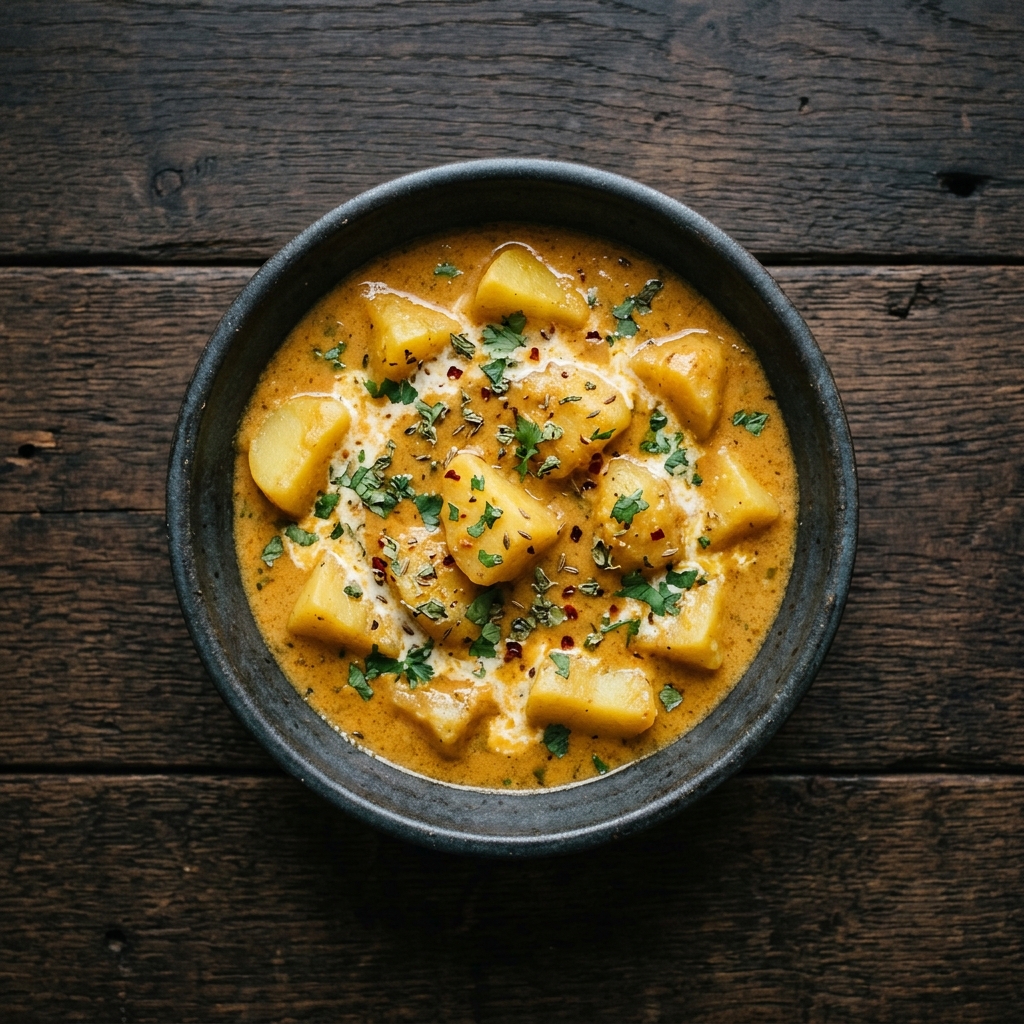 Würziges Kartoffelcurry
