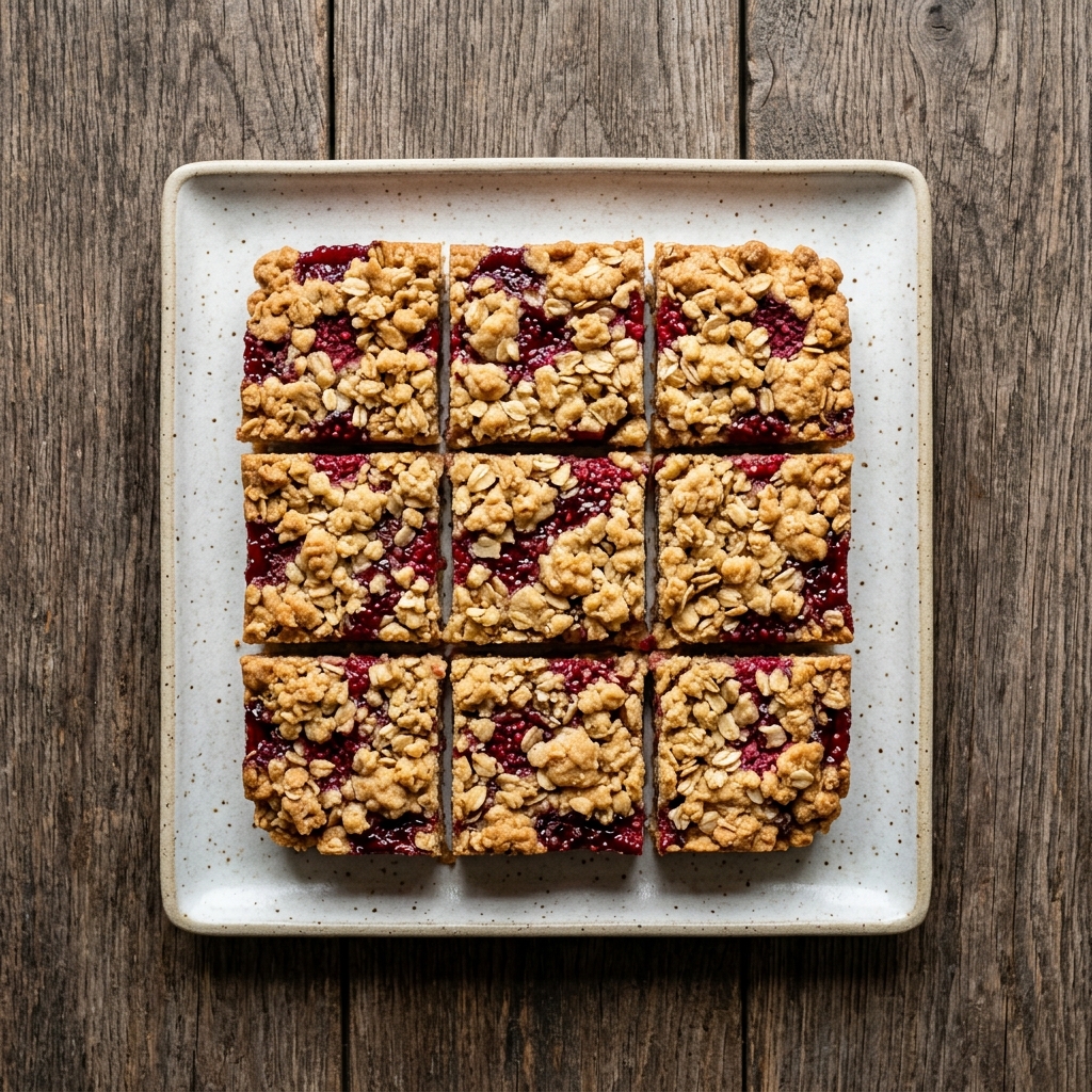 Raspberry Brown Butter Bars